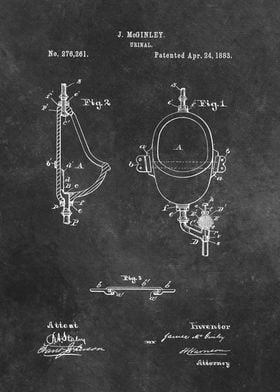 McGinley 1883 Urinal