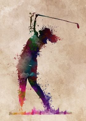 Golf player