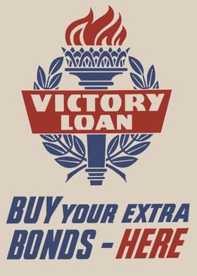 victory loan war poster