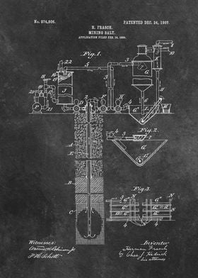 patent Frasch Mining salt 