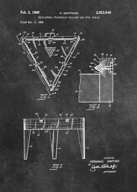 patent Santiago 1960 Billi