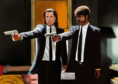 Pulp Fiction Painting