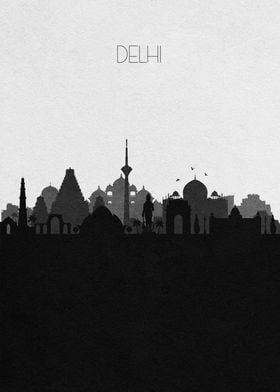 Delhi Skyline