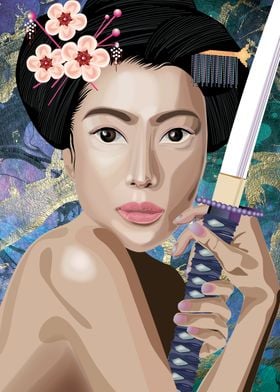 geisha warrior