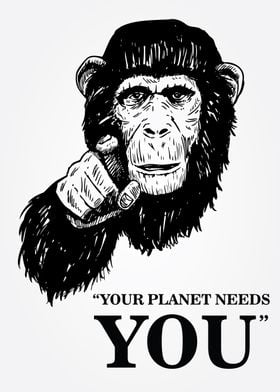 Your planet needs you 