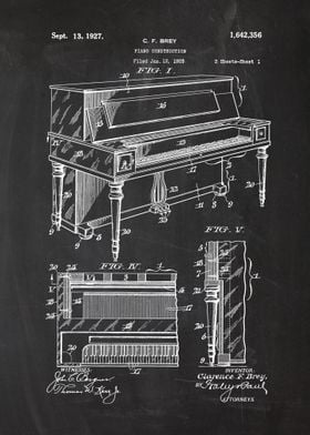 1925 Piano Construction