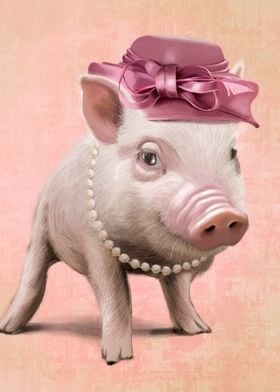 Miss Piggy portrait