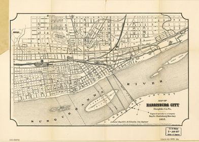 Harrisburg CIty, PA (1895)