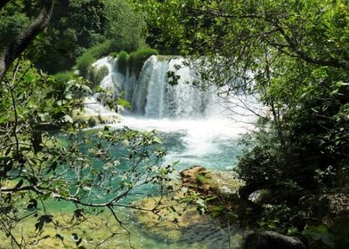 National park Krka.