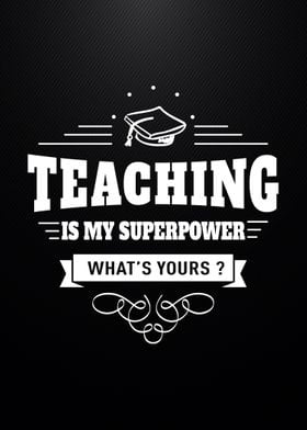 Teaching Superpower