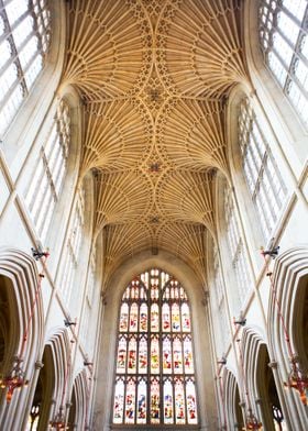 Ceiling of Bath Cathedral