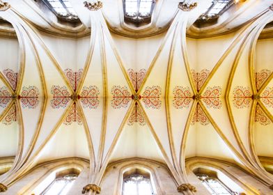 Wells cathedral ceiling