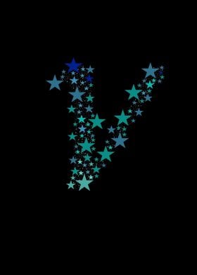 V - Blue Stars