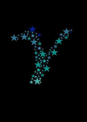 Y - Blue Stars