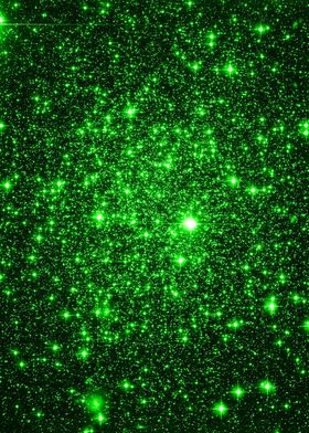 Deep Green Astral Glitter