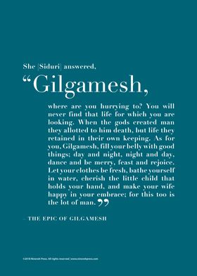 Gilgamesh Quote