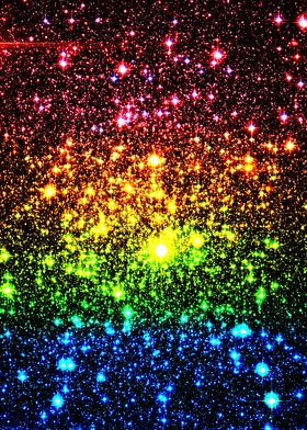 Rainbow Astral Glitter