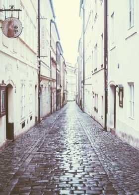 Prague City Street