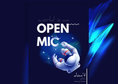 World is an Open Mic