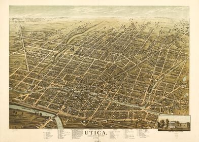 Utica, New York 1873