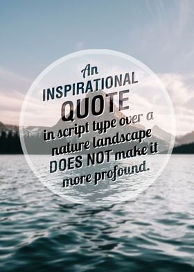 Every Inspirational Quote