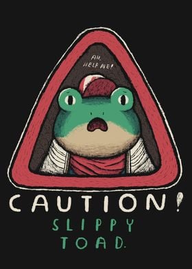 caution slippy