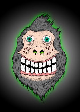 Zombie monkey