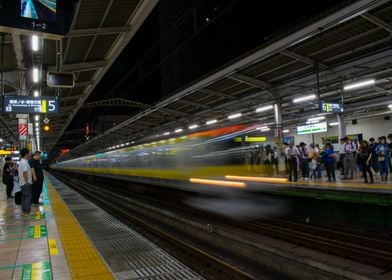 Train blur