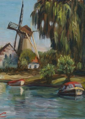 Windmill in Schipluiden