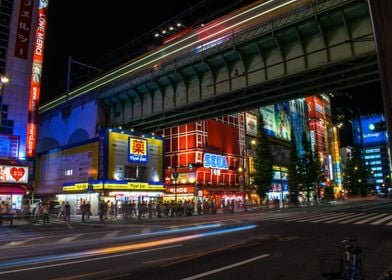 Akihabara at night