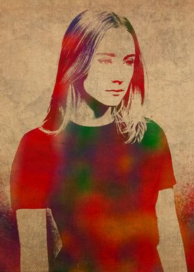 Saoirse Ronan Watercolor
