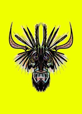 Tribal Voodoo Mask
