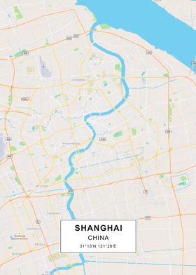 Shanghai map