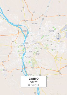 Cairo map