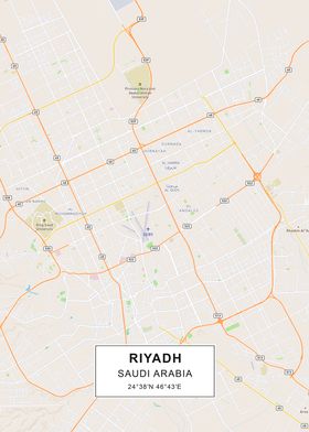 Riyadh map