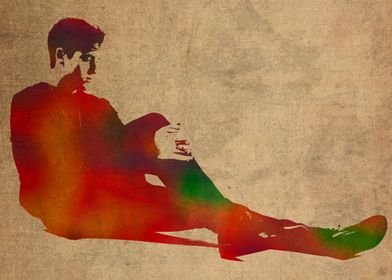 Lauv Watercolor Portrait