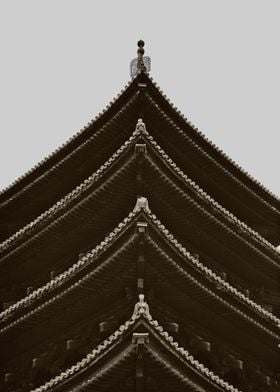 Pagoda roof