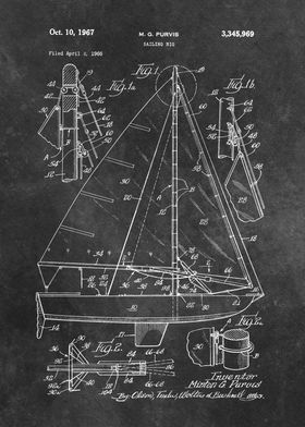 Purvis 1967 sailing rig