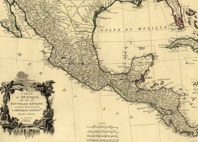 Map of Mexico (1779)