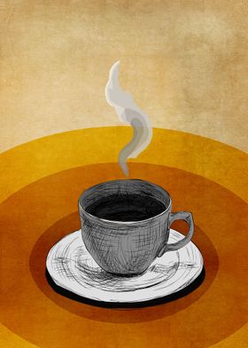 A cup of coffee