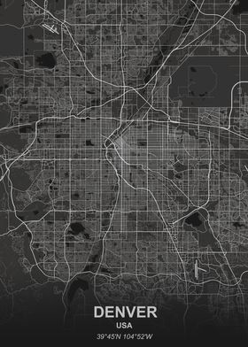 Denver city map