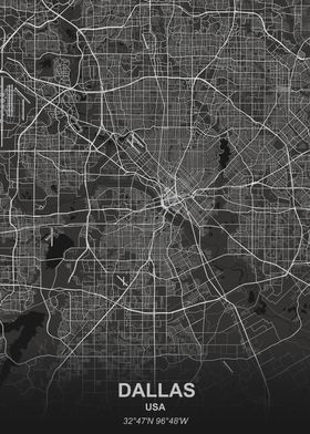 Dallas city map