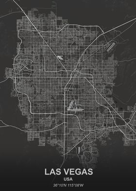 Las Vegas city map