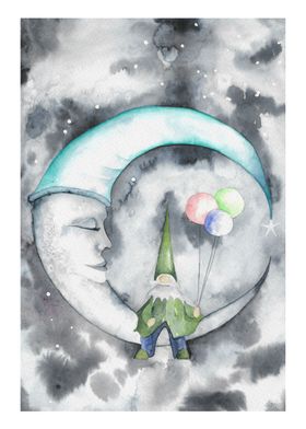A Mysterious Moon&Gnome #3