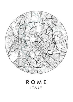 Rome City Map