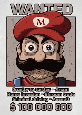 Wanted Mario