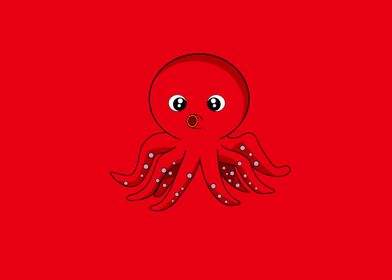 Minimalistc Octopus