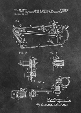 Shimano coaster brake 1968