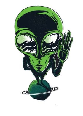 Green Alien 