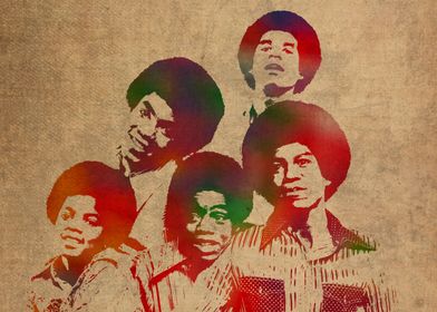 The Jackson Five Portrait